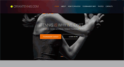 Desktop Screenshot of cryantennis.com